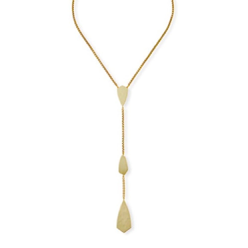 Kendra Smith “Y” Darren necklace - 14 k ROSE GOLD